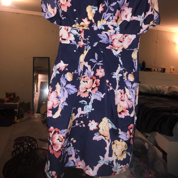 Blue floral dress - Picture 2 of 5